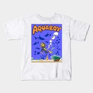 Aquaboy - Deep Blue Sea Adventure Kids T-Shirt